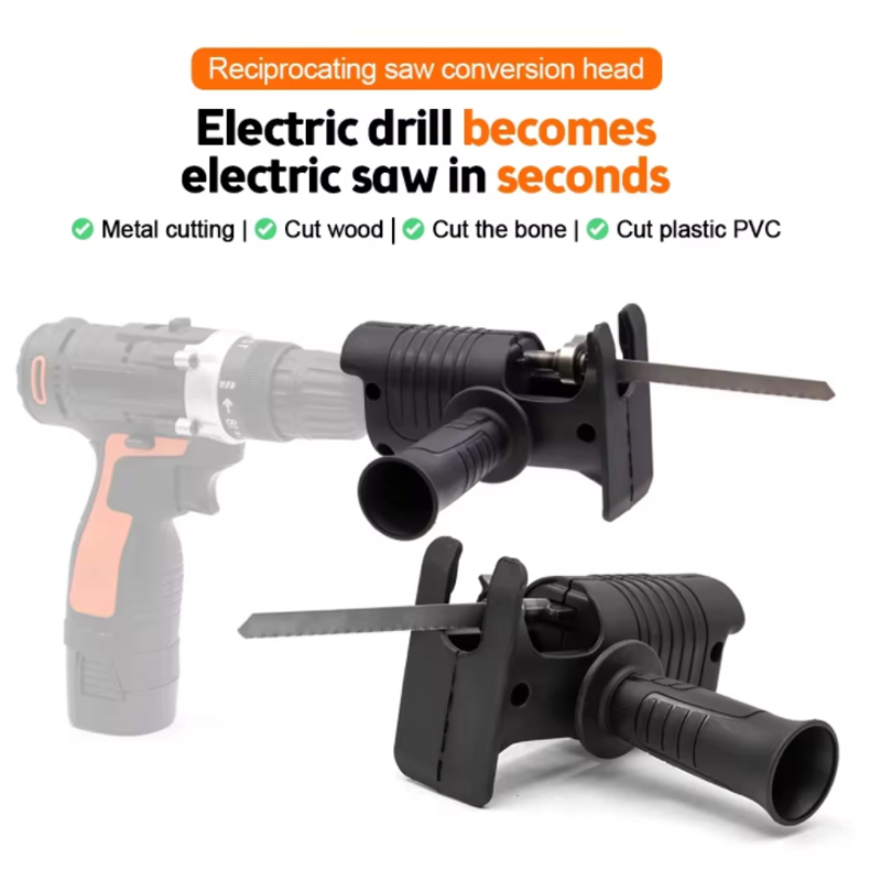 Tragbarer Elektrobohrer-Umbaus – Reciprocating Saw Attachment Drill Bewertung und Preis