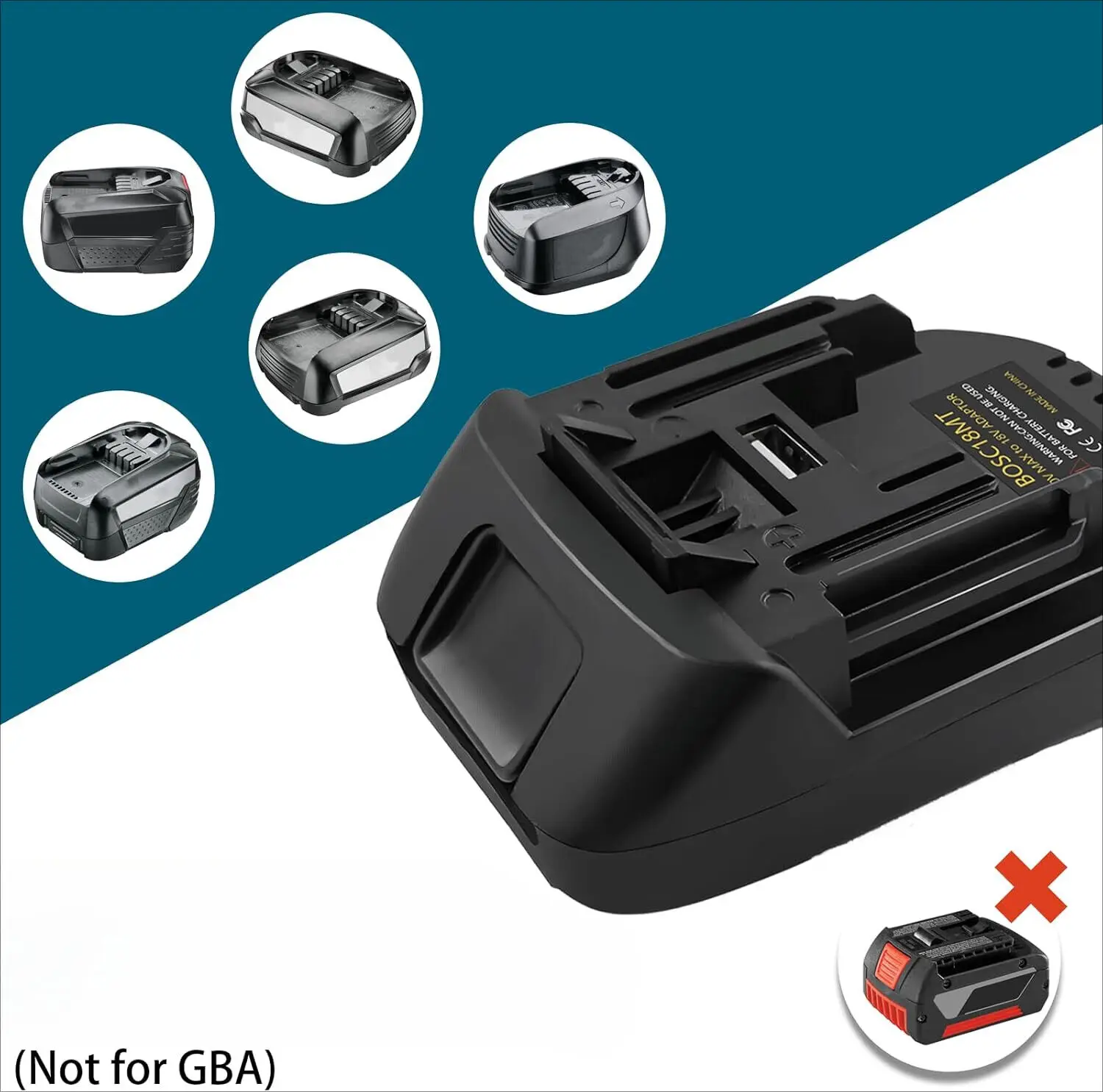 Bosch-Kompatibler Adapter für  – Brushless Cordless Electric Drill 18V Bewertung und Preis