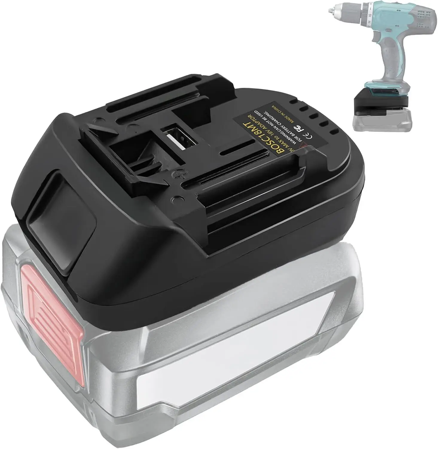 Bosch-Kompatibler Adapter für  – Brushless Cordless Electric Drill 18V Bewertung und Preis