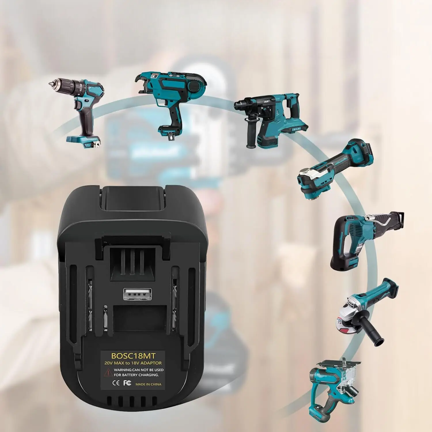 Bosch-Kompatibler Adapter für  – Brushless Cordless Electric Drill 18V Bewertung und Preis