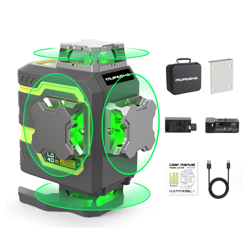 16-Linien-Laser-Nivelliergerät – Laser Level 16 Lines 4D Green Bewertung und Preis